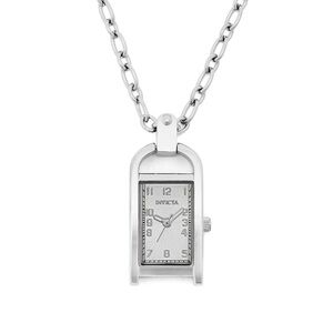 NIB:Invicta Mini Angel Mini Angel Woman’s Necklace Watch- 17.5mm, Silver (49934)